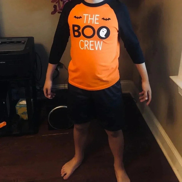 Boo Halloween Shirt Kids Size M(8) - Picture 7 of 9